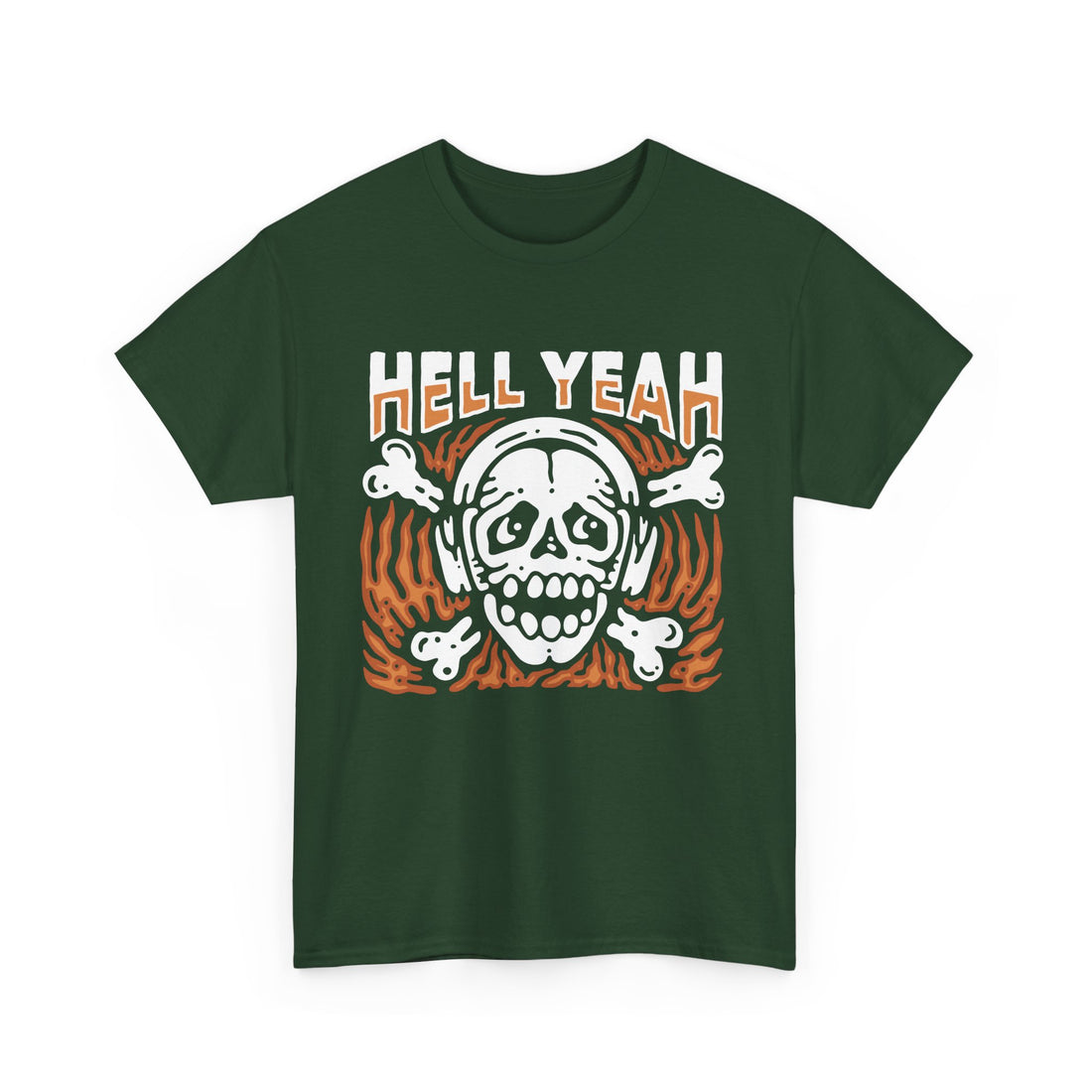 Hell Yeah T-Shirt - Graphic T-Shirt from Tee Utopia