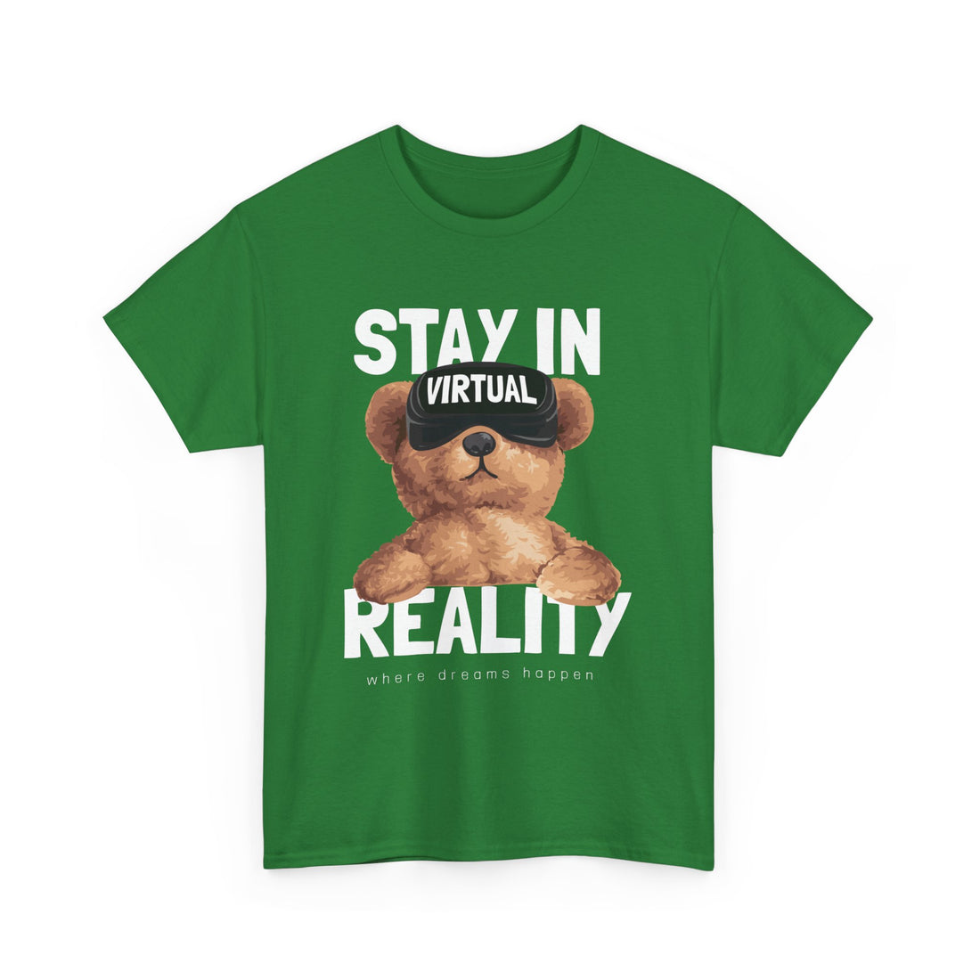 Stay In Virtual Reality T-Shirt - Graphic T-Shirt from Tee Utopia