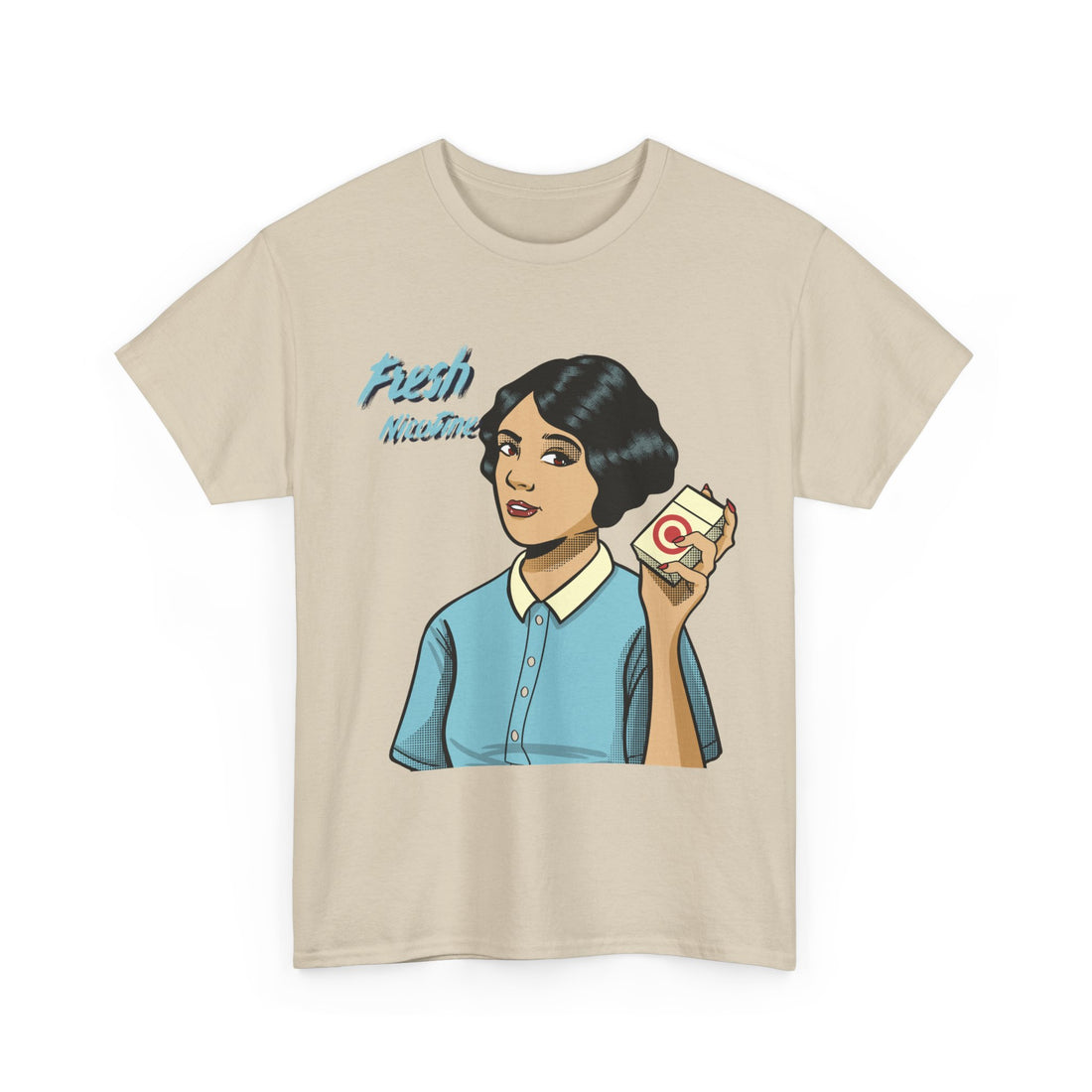 Fresh Nicotine T-Shirt - Graphic T-Shirt from Tee Utopia