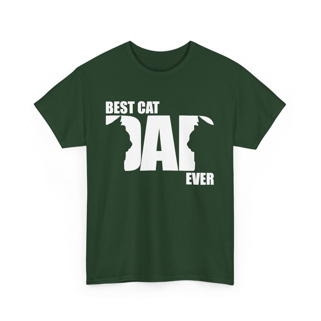 Best Cat Dad Ever T-Shirt - Graphic T-Shirt from Tee Utopia