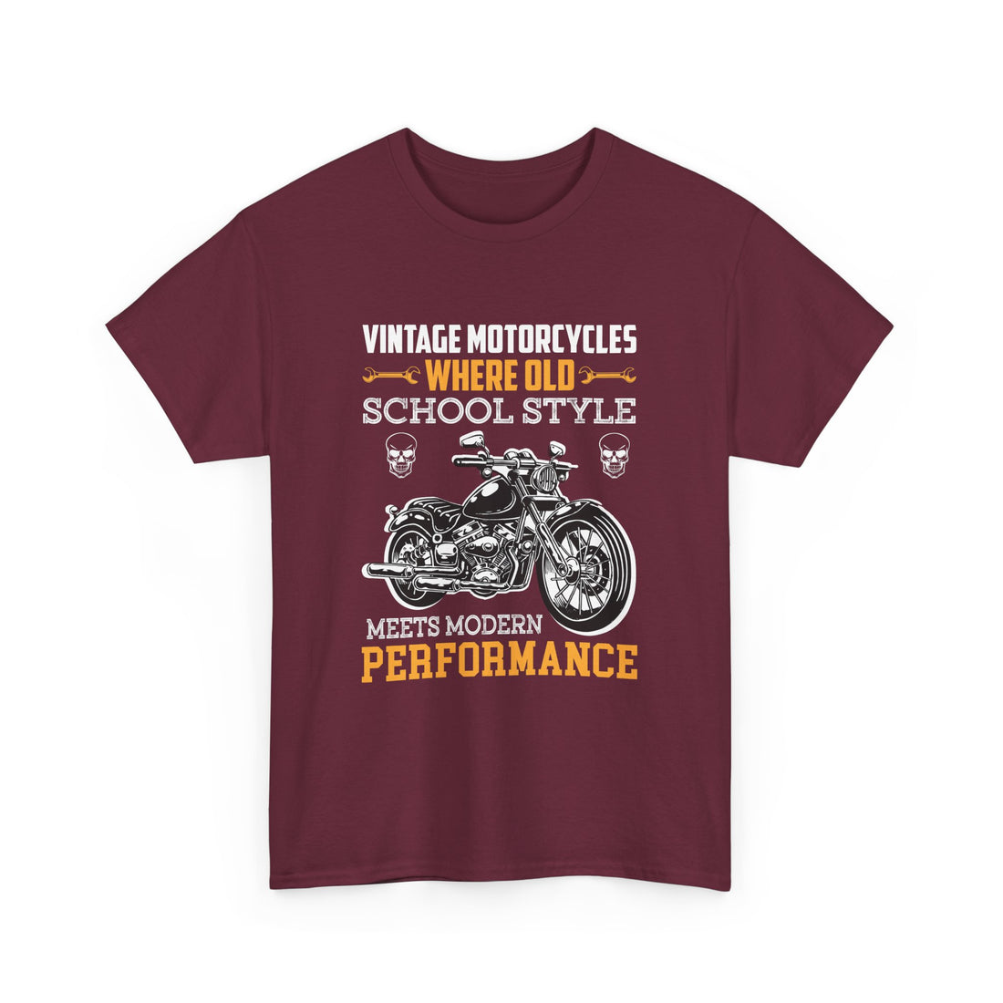 Vintage Motorcycles T-Shirt - Graphic T-Shirt from Tee Utopia