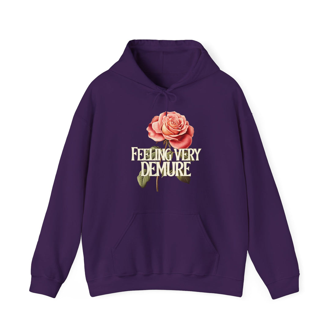 Feeling Very Demure Hoodie - Graphic Hoodie from Tee Utopia