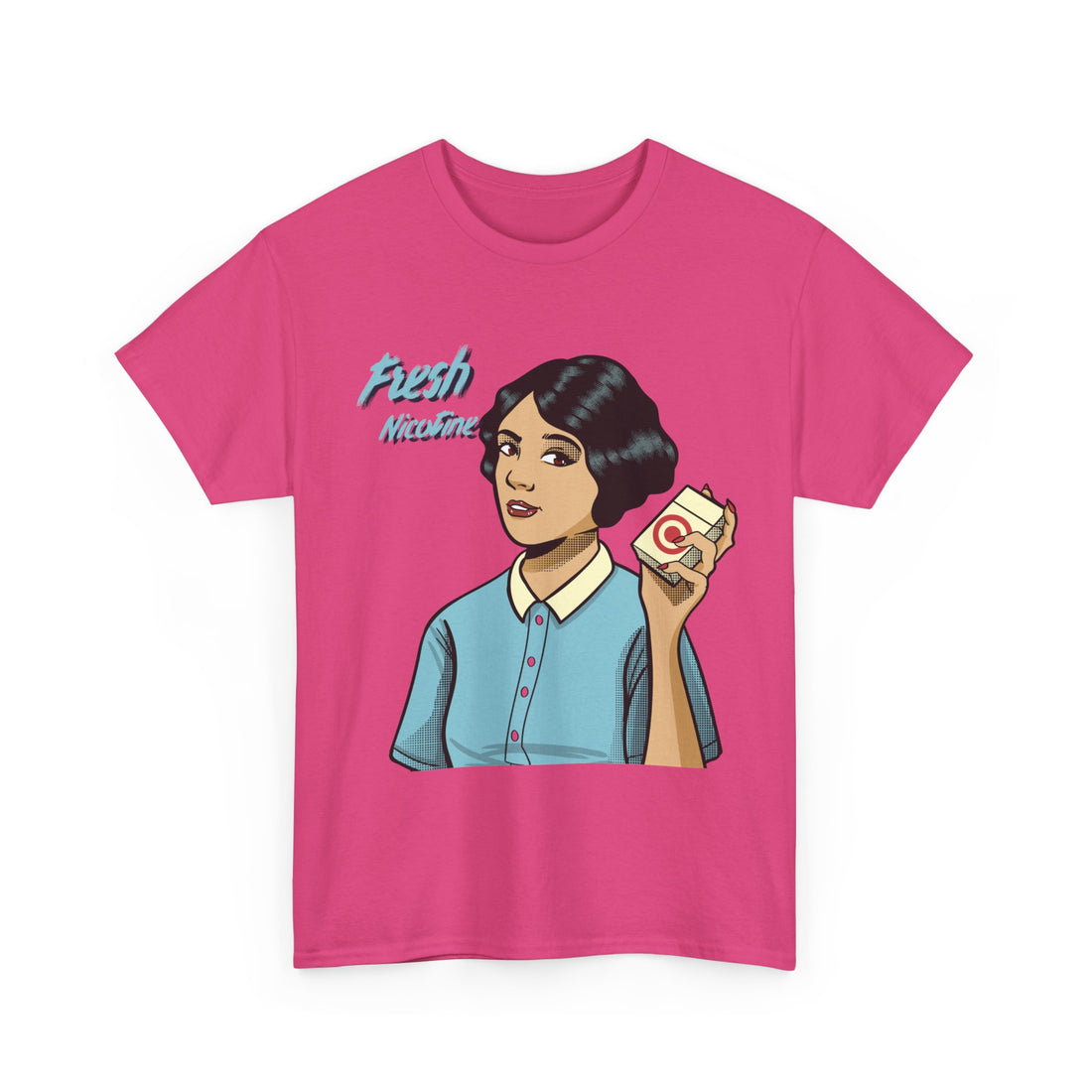 Fresh Nicotine T-Shirt - Graphic T-Shirt from Tee Utopia