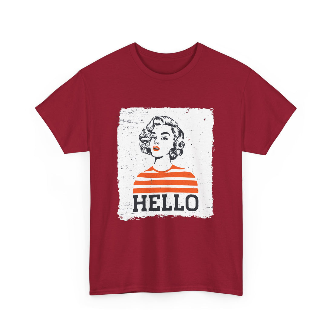 HELLO Vintage T-Shirt - Graphic T-Shirt from Tee Utopia
