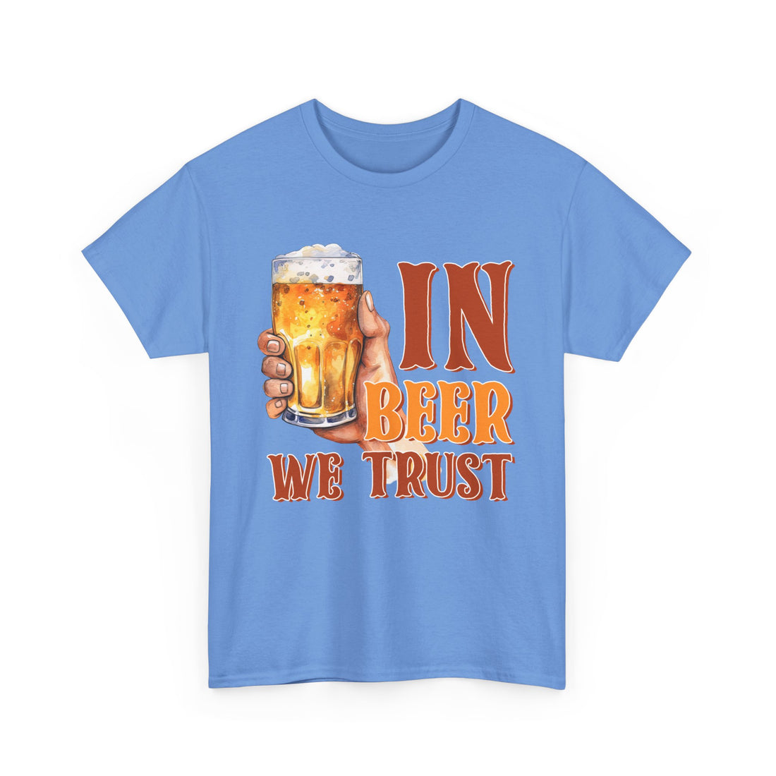 In Beer We Trust  T-Shirt - Graphic T-Shirt from Tee Utopia