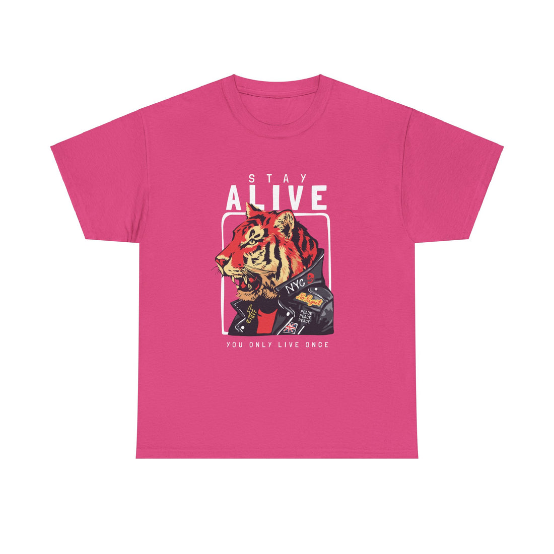 Stay Alive T-Shirt - Graphic T-Shirt from Tee Utopia