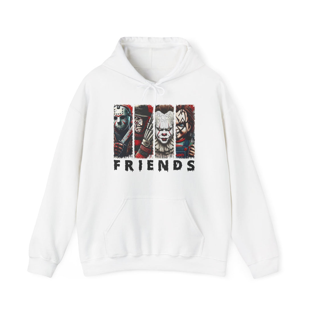 Friends Spooky Halloween Hoodie - Graphic Hoodie from Tee Utopia