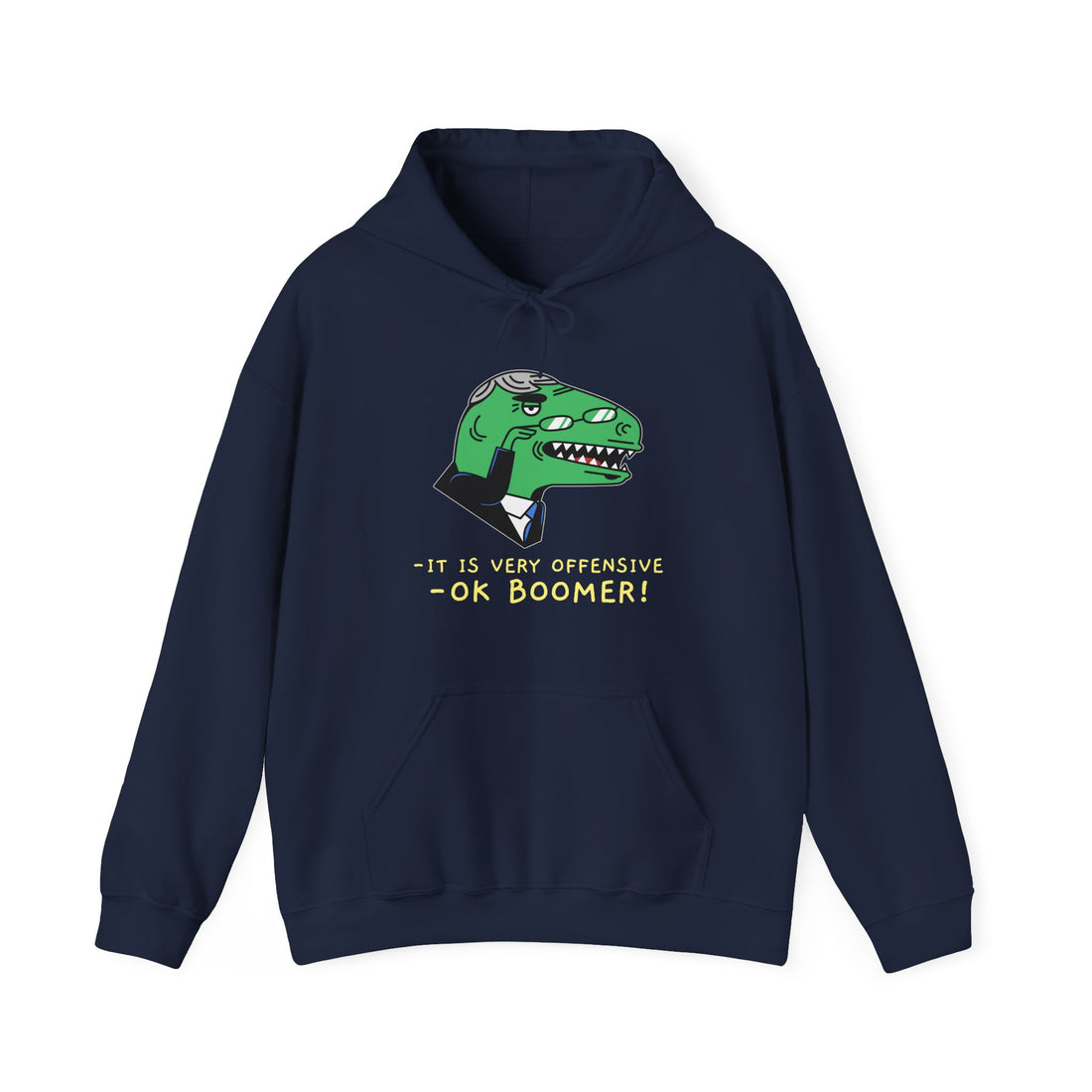 OK Boomer! Hoodie - Graphic Hoodie from Tee Utopia