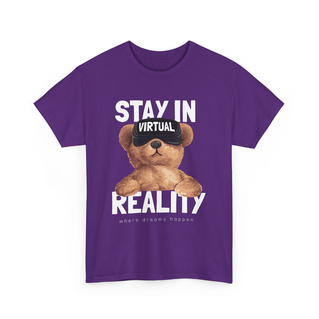 Stay In Virtual Reality T-Shirt - Graphic T-Shirt from Tee Utopia