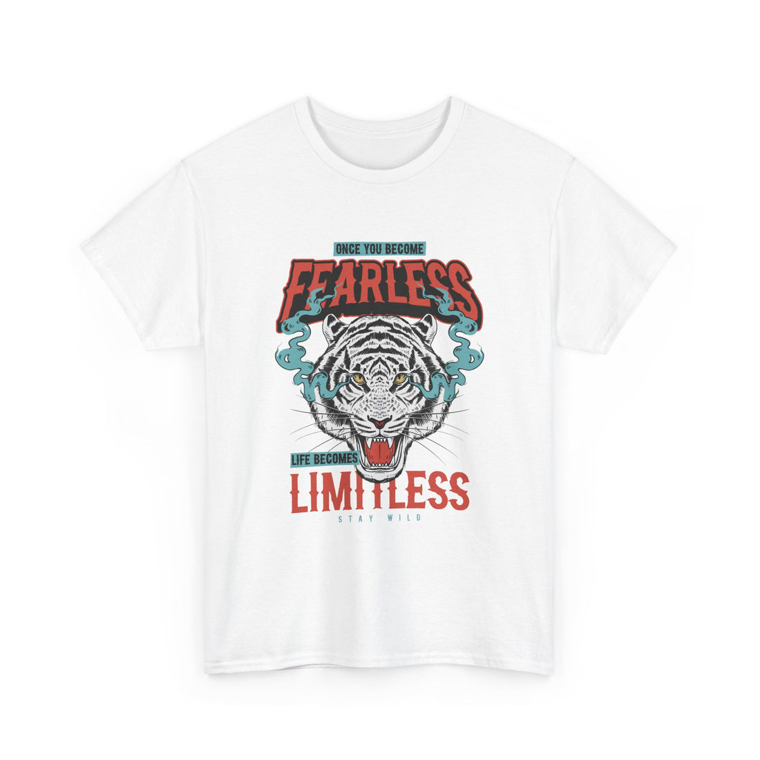 Fearless Limitless T-Shirt - Graphic T-Shirt from Tee Utopia