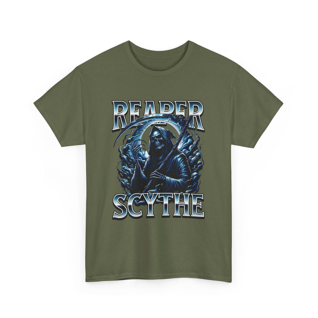 Reaper Scythe T-Shirt - Graphic T-Shirt from Tee Utopia