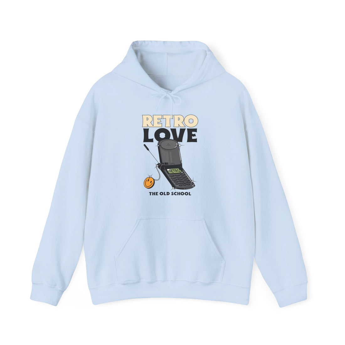 Vintage Love Hoodie - Graphic Hoodie from Tee Utopia
