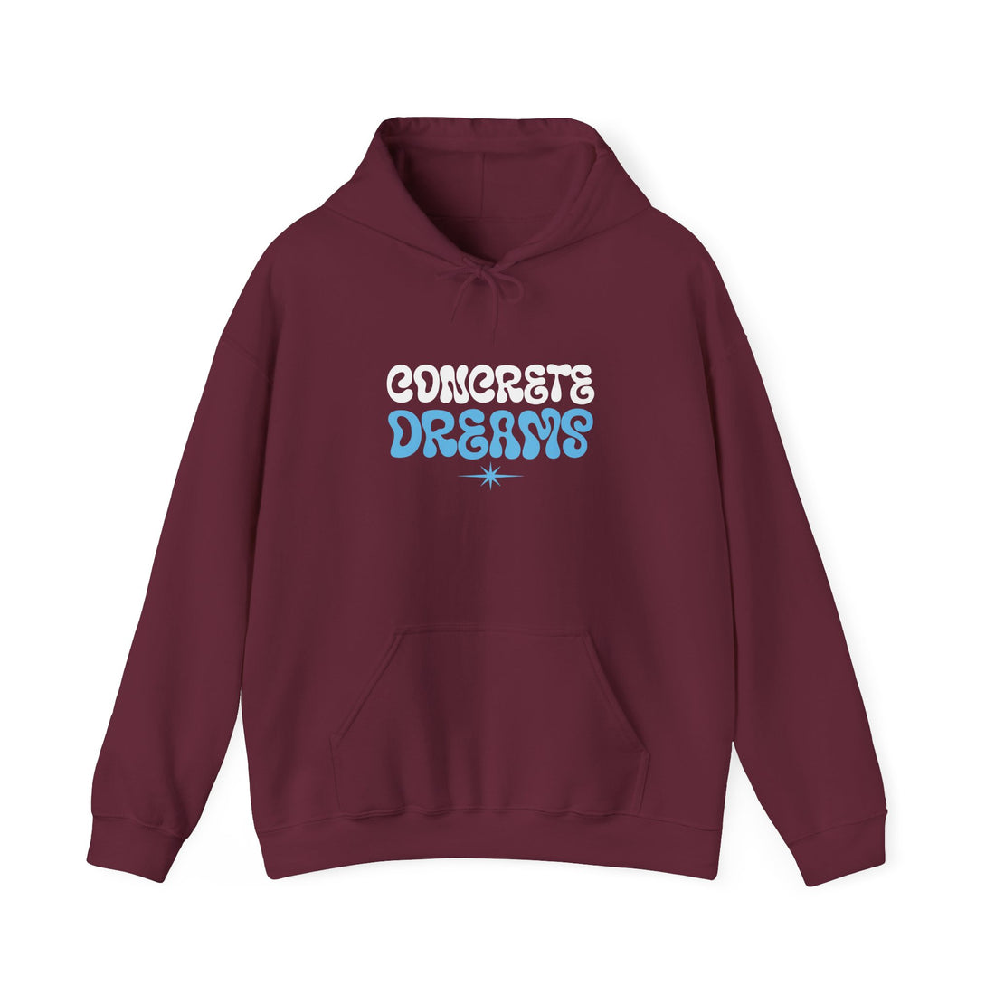 Concrete Dreams Front and Back Hoodie - Graphic Hoodie from Tee Utopia