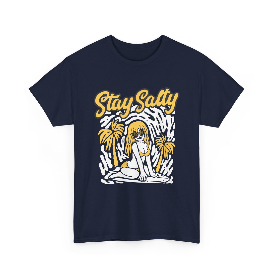 Stay Salty T-Shirt - Graphic T-Shirt from Tee Utopia