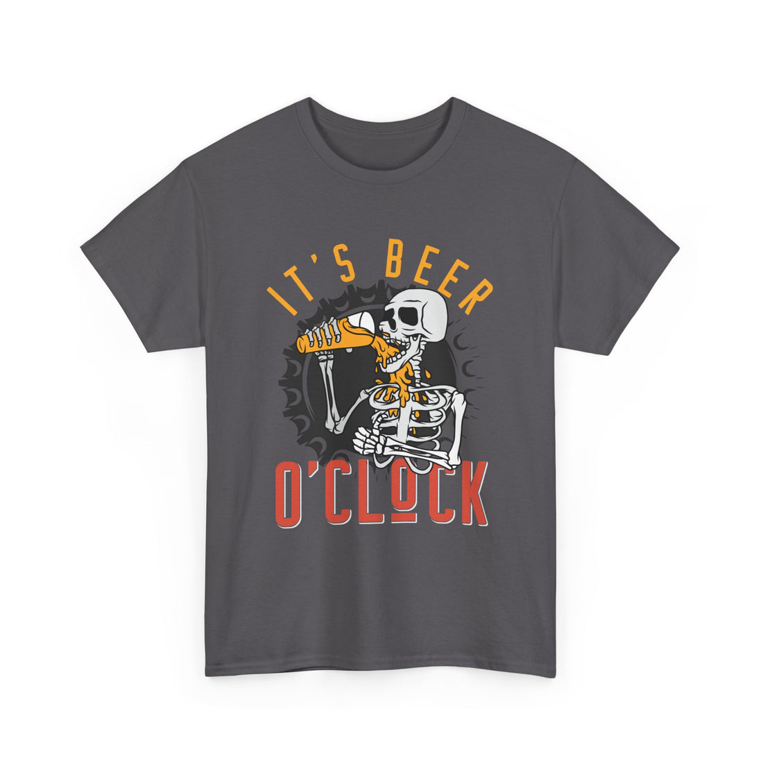 It's Beer O'Clock  T-Shirt - Graphic T-Shirt from Tee Utopia