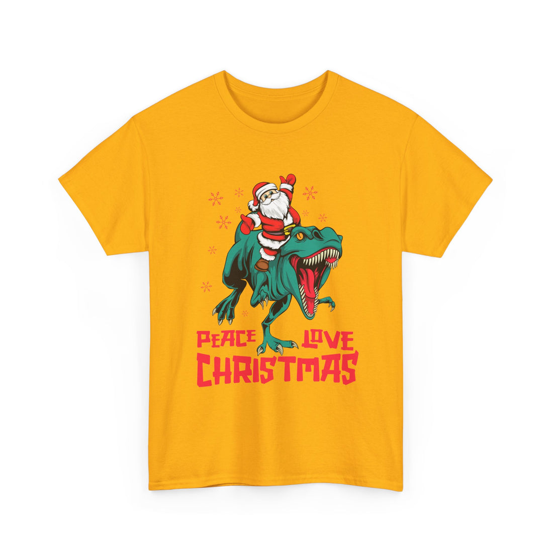 Peace Love Christmas T-Shirt - Graphic T-Shirt from Tee Utopia