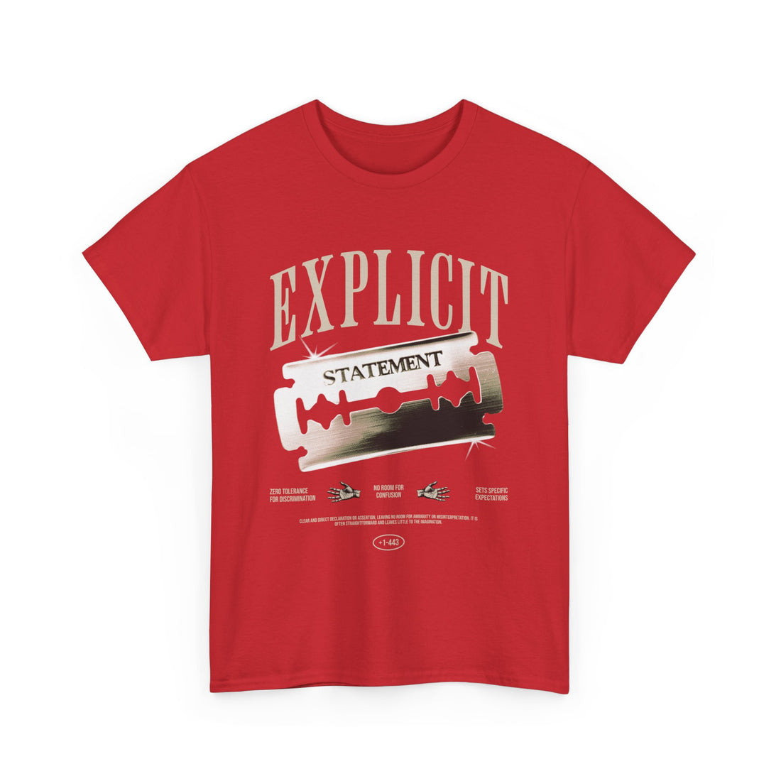 Explicit T-Shirt - Graphic T-Shirt from Tee Utopia