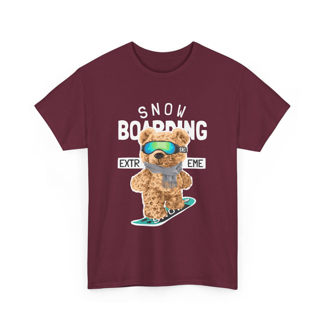 Snow Boarding Extreme T-Shirt - Graphic T-Shirt from Tee Utopia