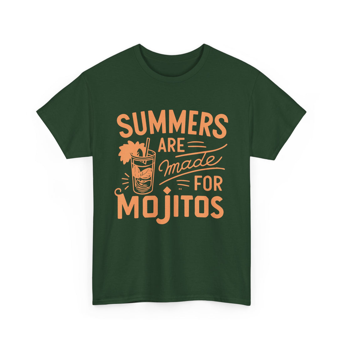 Summers Are Made For Mojitos  T-Shirt - Graphic T-Shirt from Tee Utopia