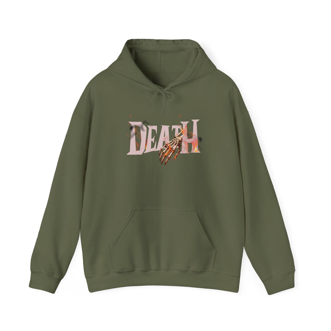 Death Front and Back Hoodie - Graphic Hoodie from Tee Utopia