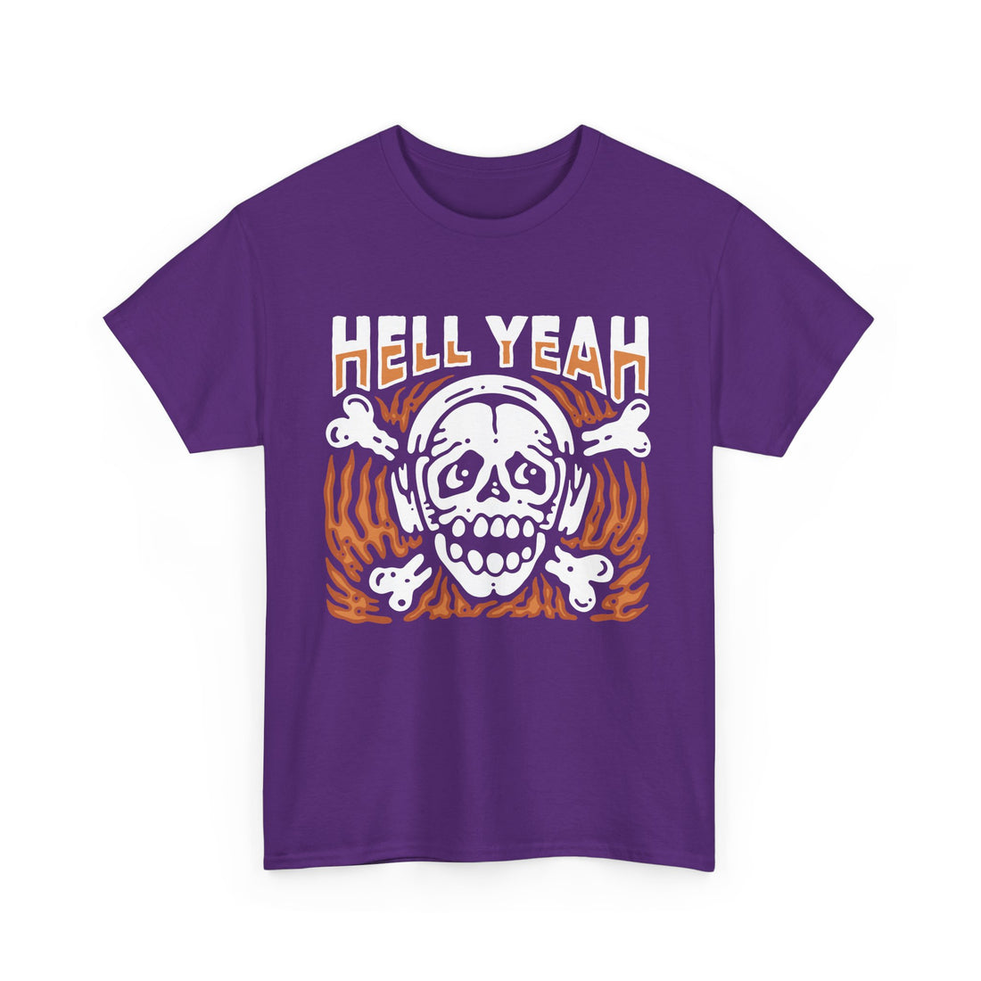 Hell Yeah T-Shirt - Graphic T-Shirt from Tee Utopia