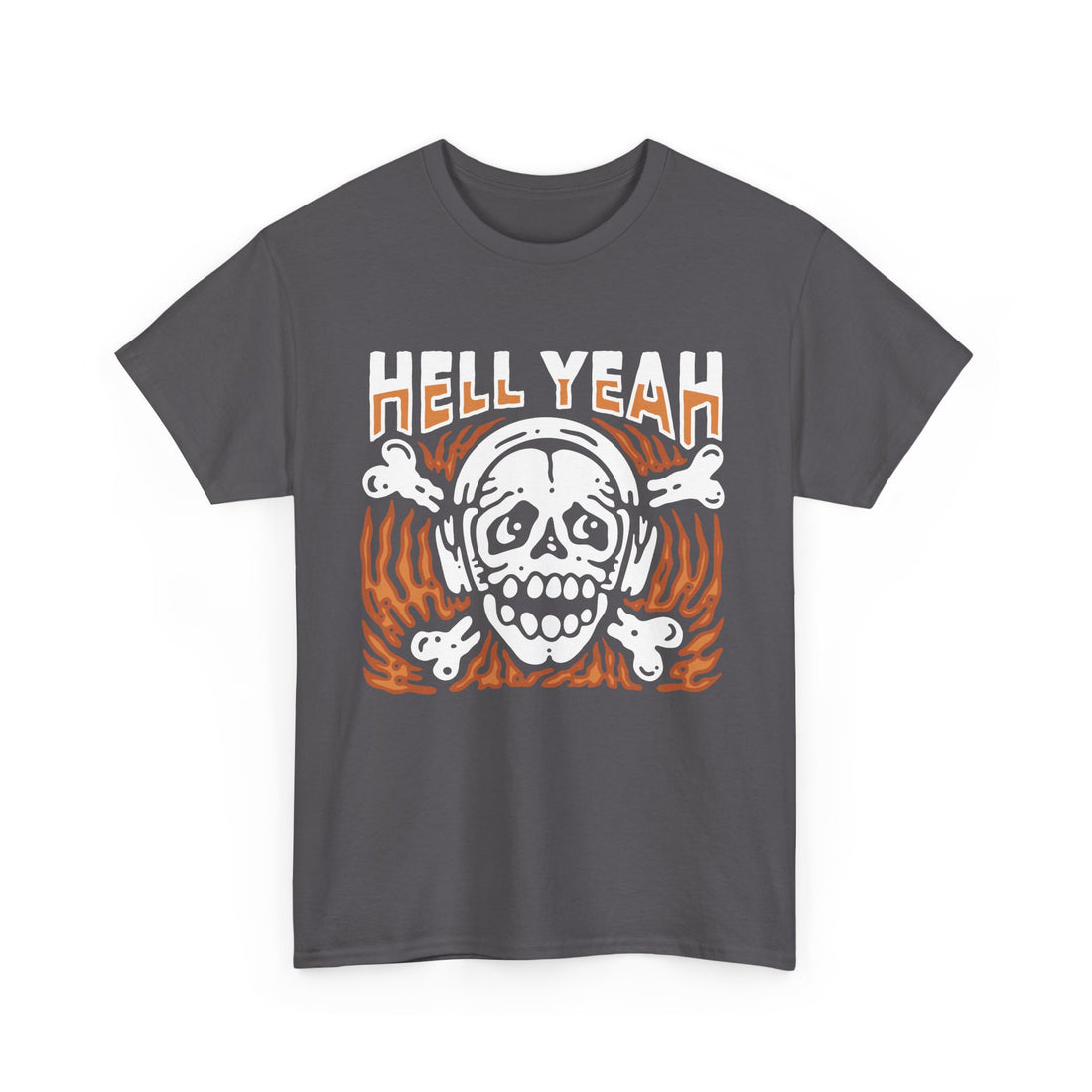 Hell Yeah T-Shirt - Graphic T-Shirt from Tee Utopia