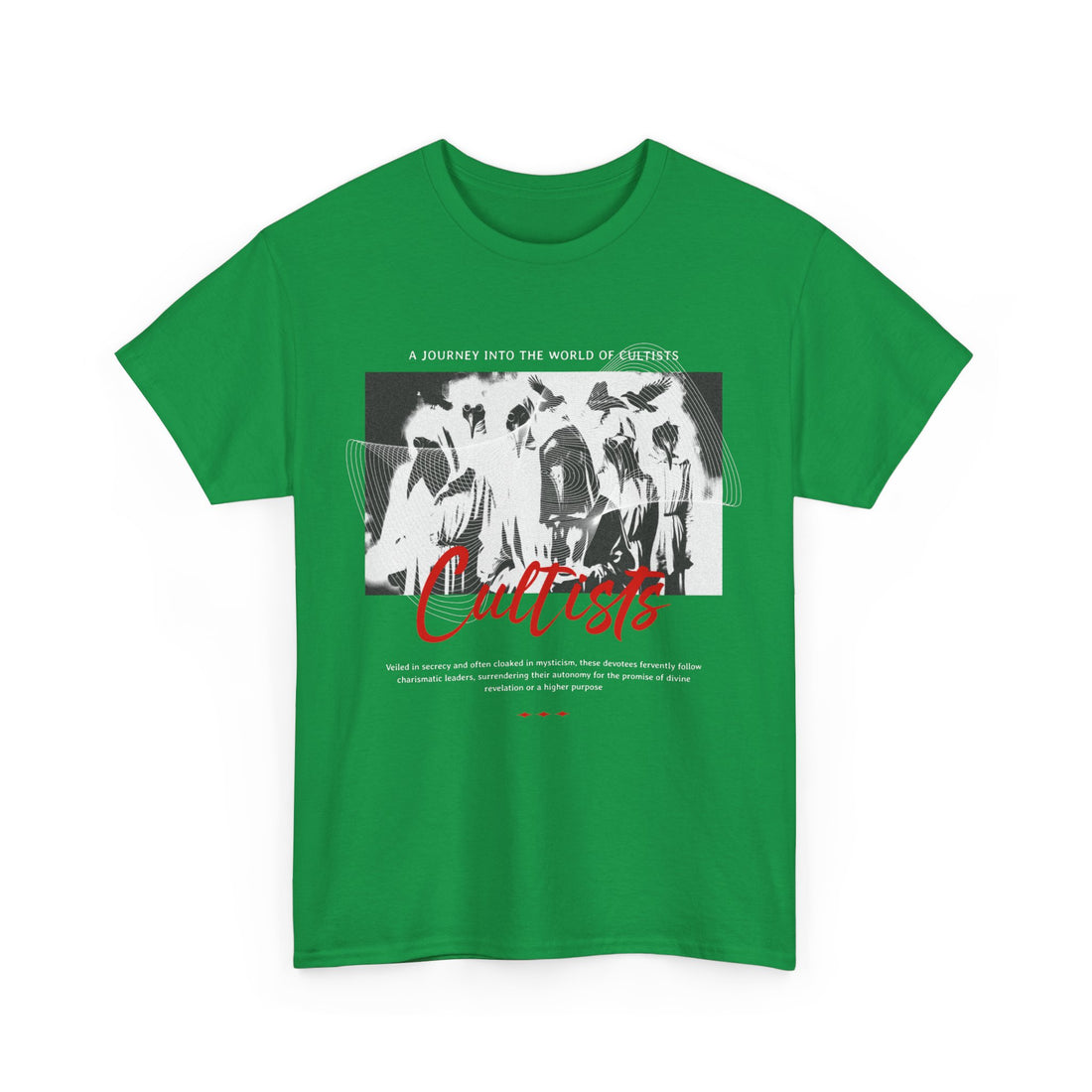 Journey Into The World of Cultist T-Shirt - Graphic T-Shirt from Tee Utopia