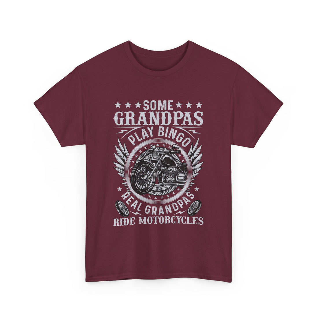 Real Grandpas Ride T-Shirt - Graphic T-Shirt from Tee Utopia