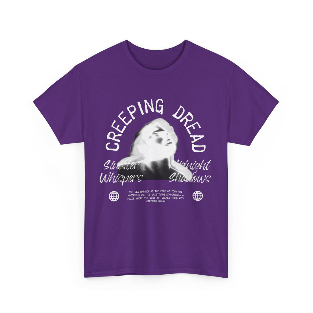 Creeping Dread T-Shirt - Graphic T-Shirt from Tee Utopia