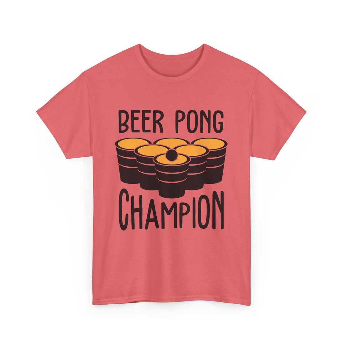 Beer Pong Champion  T-Shirt - Graphic T-Shirt from Tee Utopia