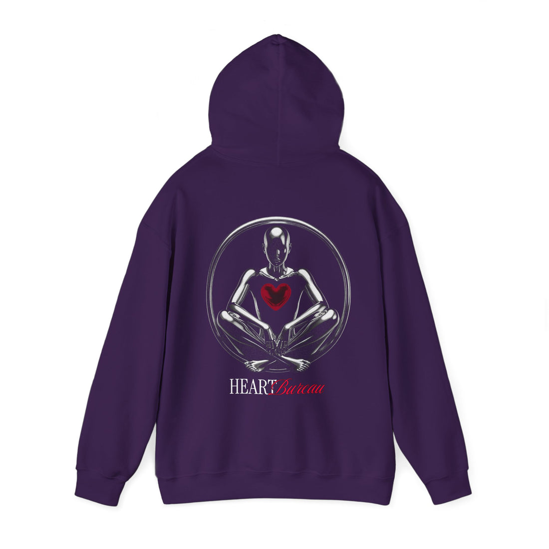 Heart Bureau Front and Back Hoodie
