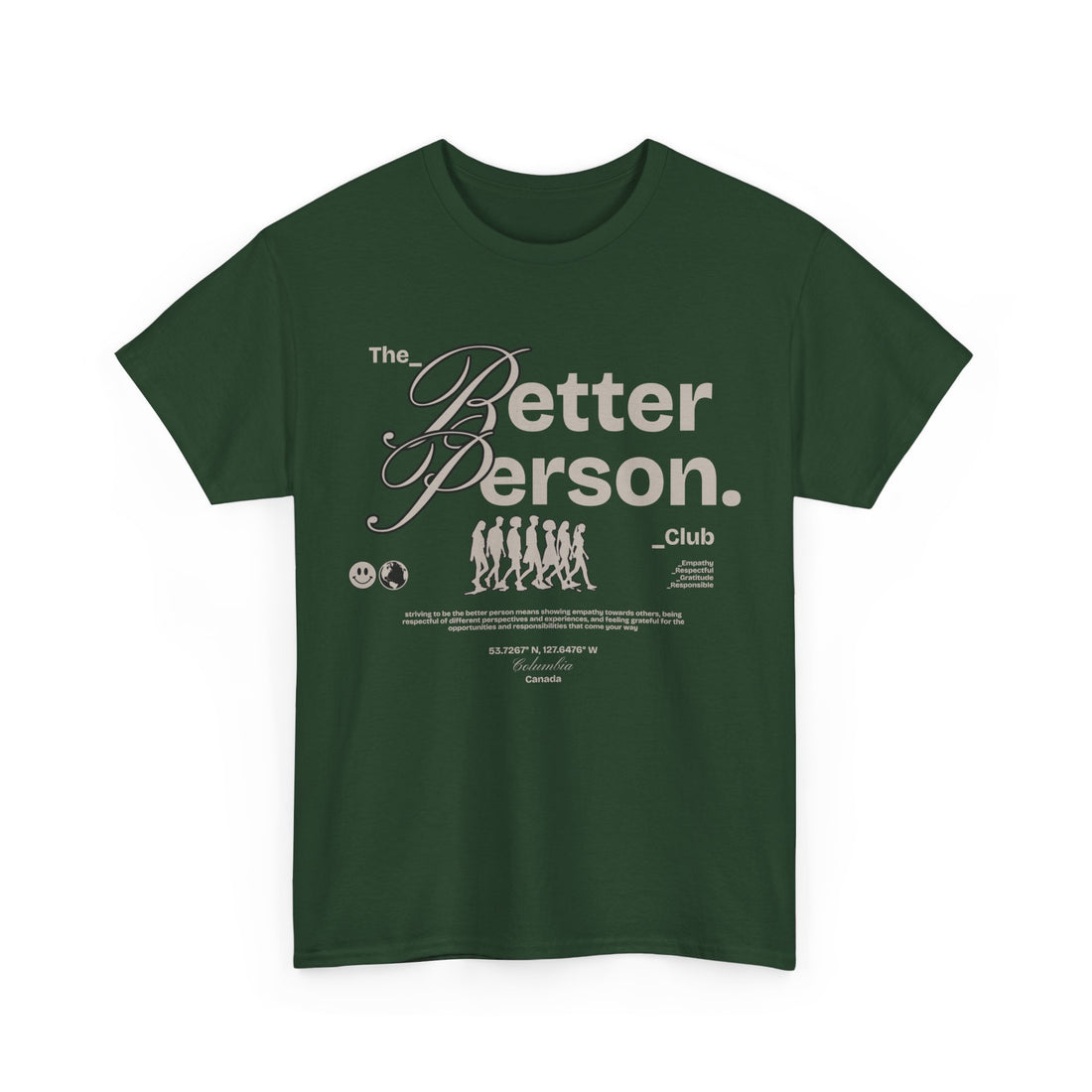 The Better Person T-Shirt - Graphic T-Shirt from Tee Utopia