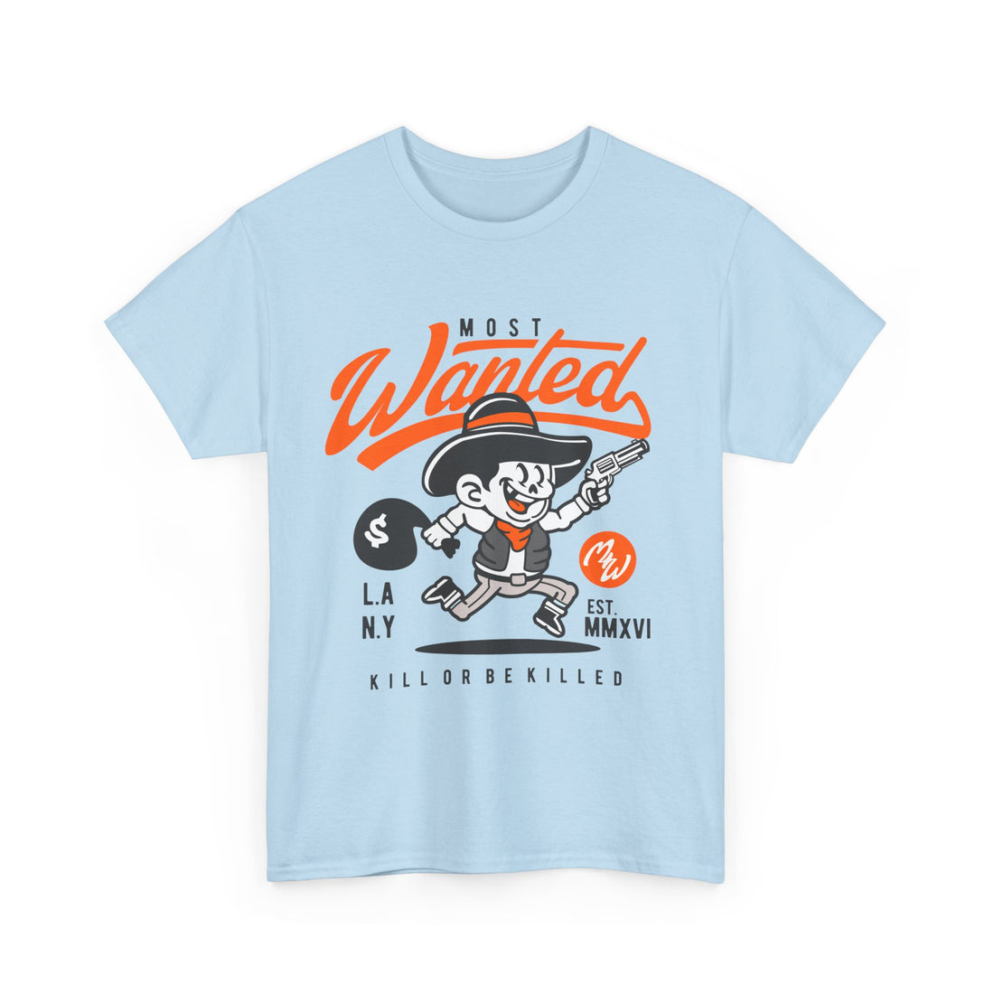 Most Wanted T-Shirt - Graphic T-Shirt from Tee Utopia