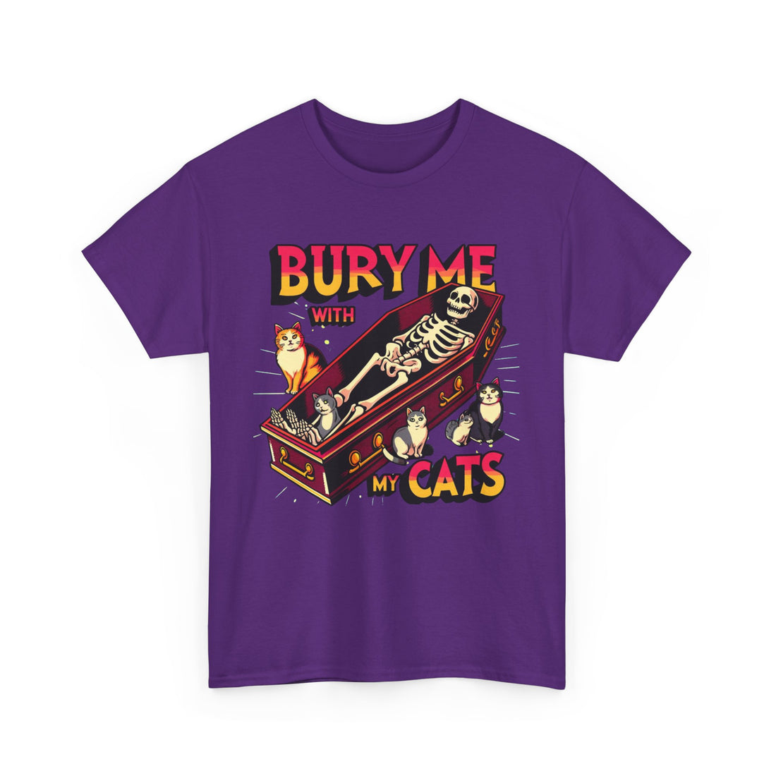 Bury Me With My T-Shirt - Graphic T-Shirt from Tee Utopia