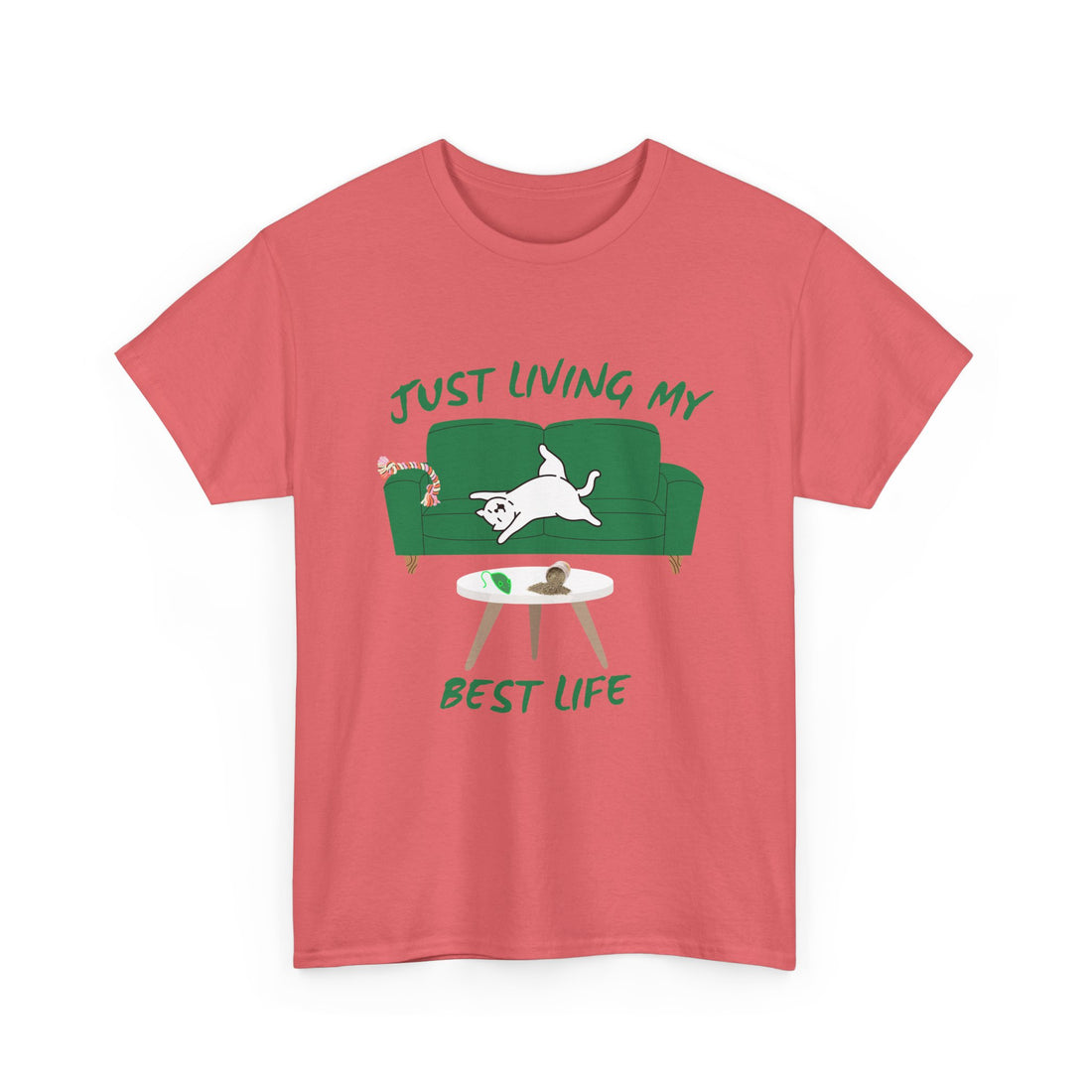 Just Living My Best Life T-Shirt - Graphic T-Shirt from Tee Utopia