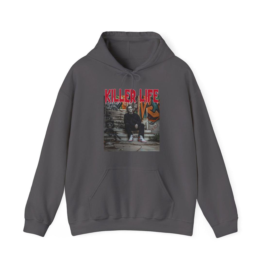 Killer Life Hoodie - Graphic Hoodie from Tee Utopia