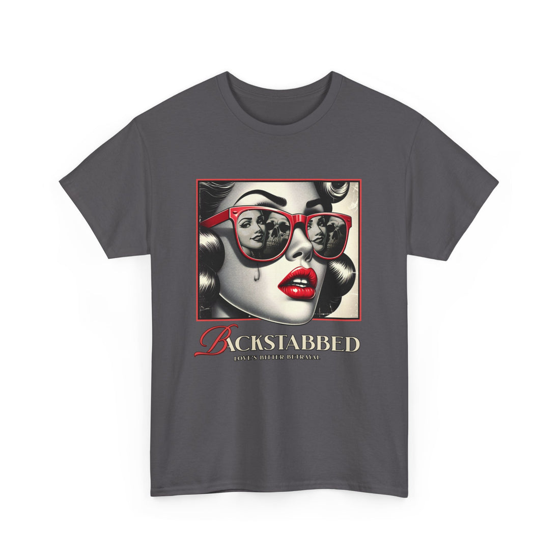 Backstabbed T-Shirt - Graphic T-Shirt from Tee Utopia