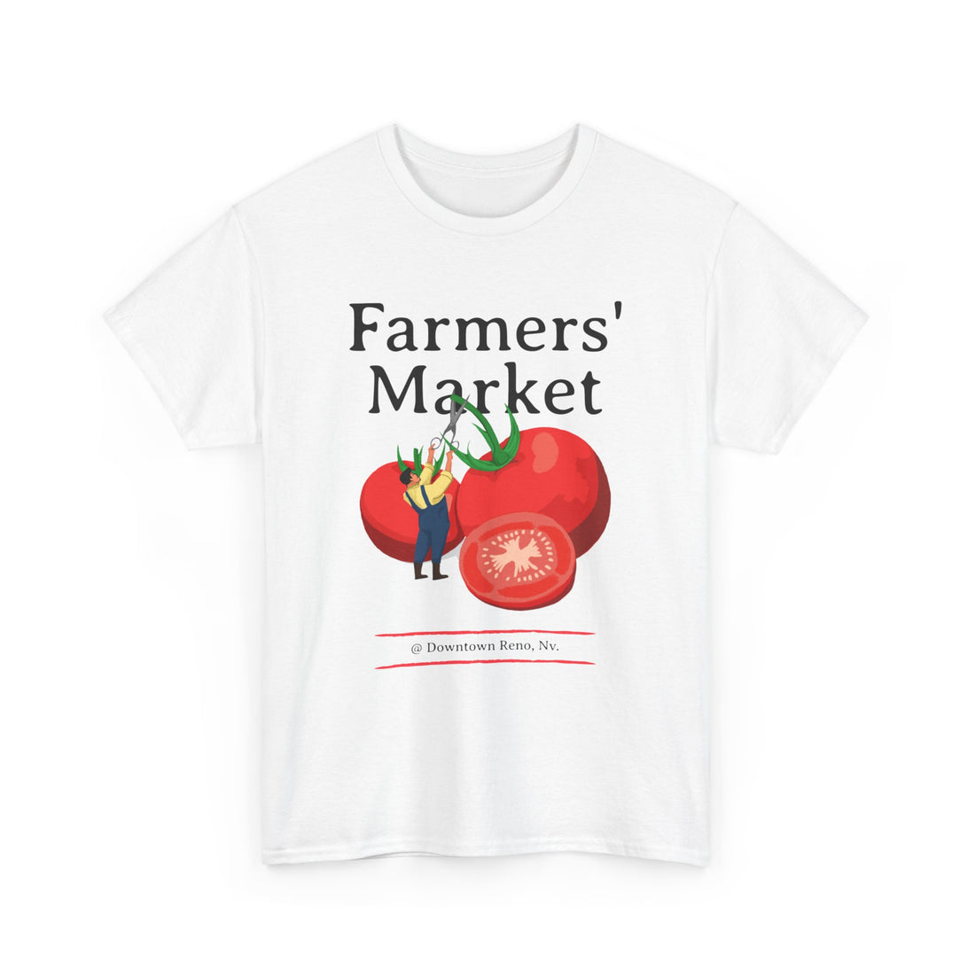 Farmers Market T-Shirt - Graphic T-Shirt from Tee Utopia