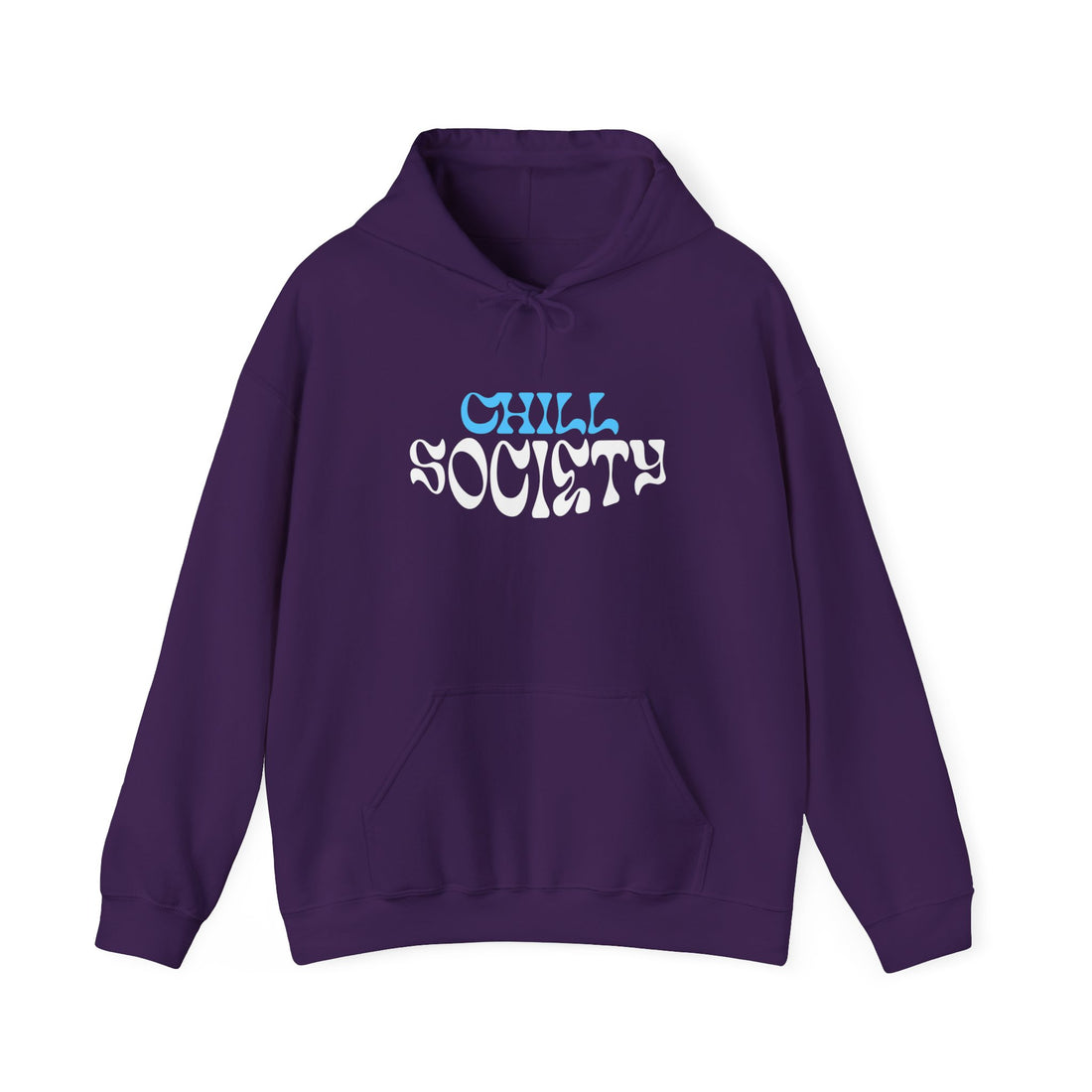 Chill Society Front and Back Hoodie - Graphic Hoodie from Tee Utopia