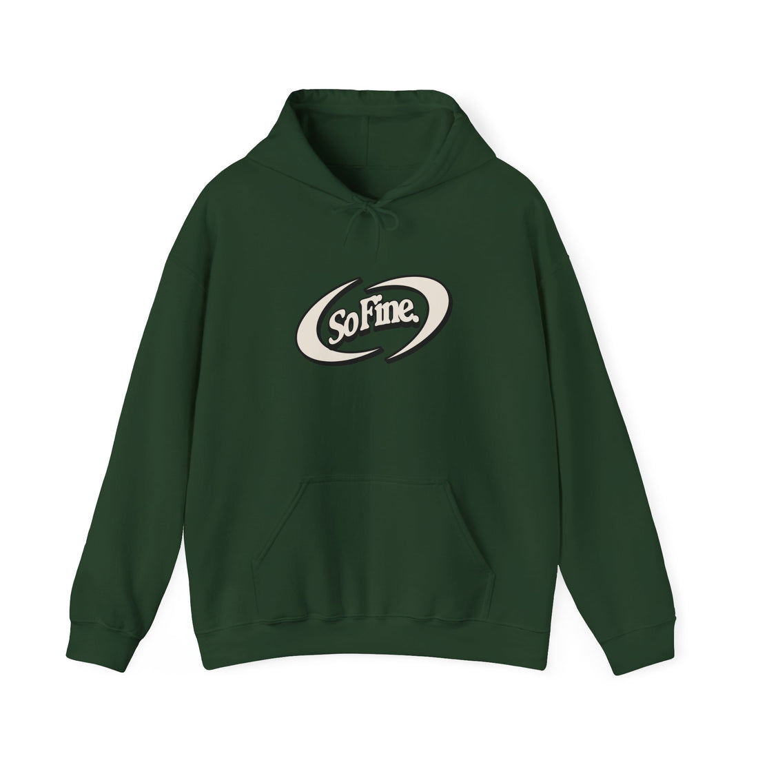Everything is Perfectly Fine. Front and Back Hoodie - Graphic Hoodie from Tee Utopia