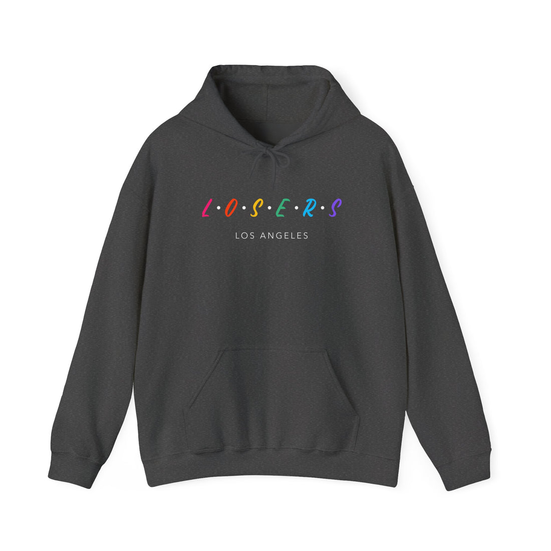 LOSERS Los Angeles Hoodie - Graphic Hoodie from Tee Utopia