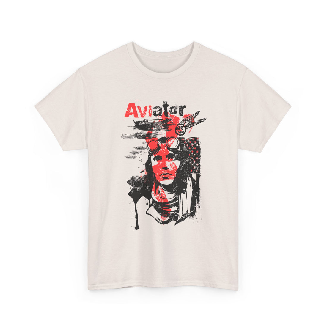 Aviator T-Shirt - Graphic T-Shirt from Tee Utopia
