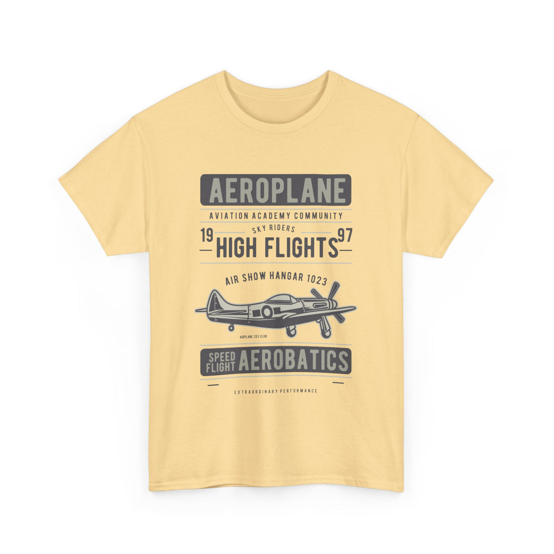 Aeroplane T-Shirt - Graphic T-Shirt from Tee Utopia