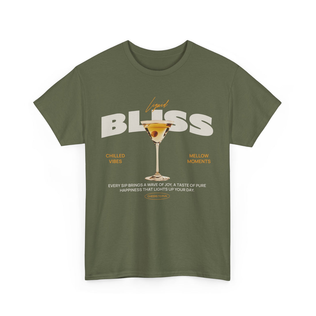 Liquid Bliss  T-Shirt - Graphic T-Shirt from Tee Utopia