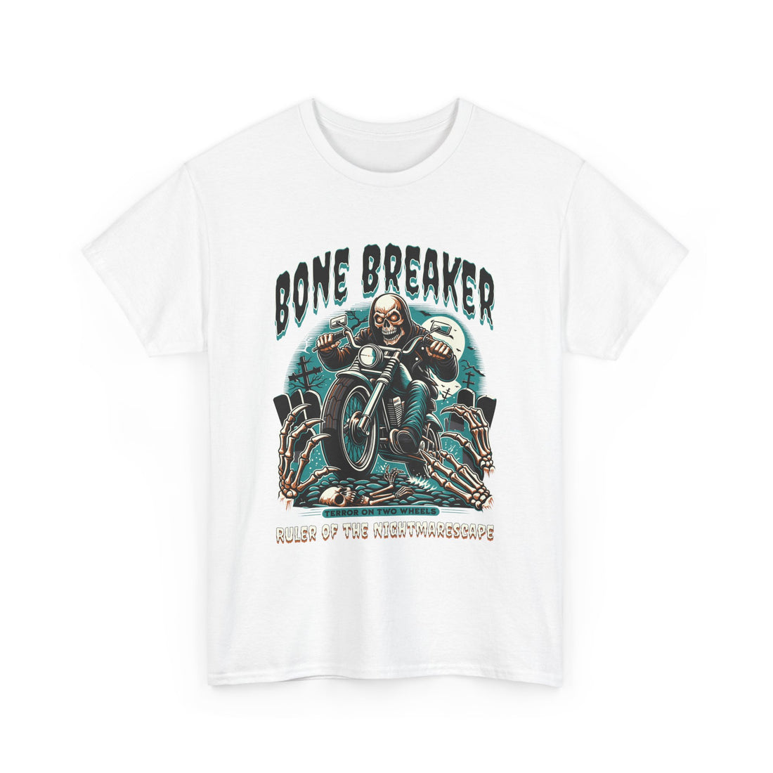 Bone Breaker T-Shirt - Graphic T-Shirt from Tee Utopia
