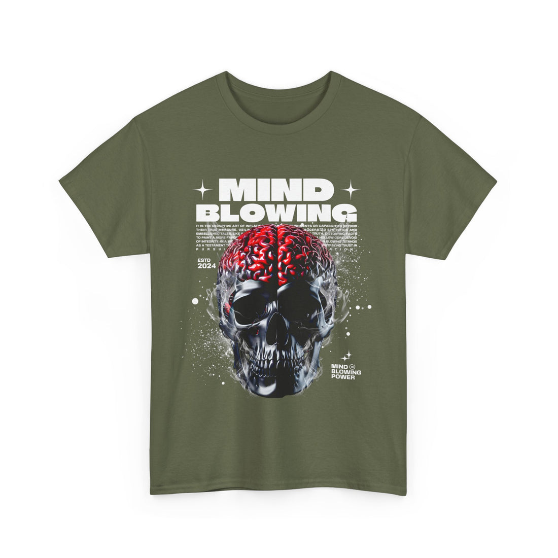 Mind Blowing T-Shirt - Graphic T-Shirt from Tee Utopia