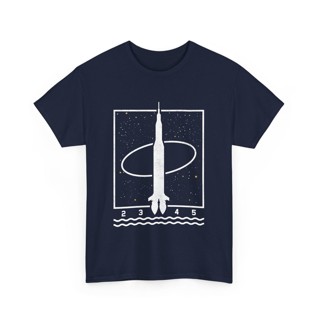 2345 Rocket T-Shirt - Graphic T-Shirt from Tee Utopia
