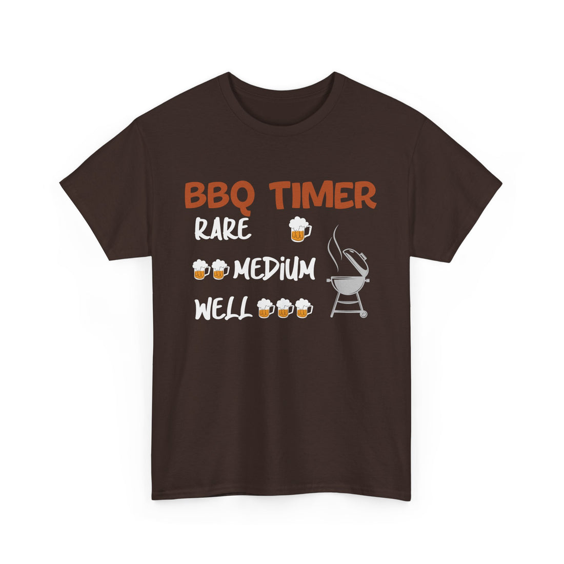BBQ Timer  T-Shirt - Graphic T-Shirt from Tee Utopia