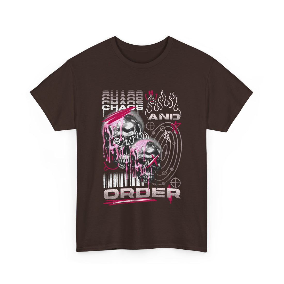 Chaos And Order T-Shirt - Graphic T-Shirt from Tee Utopia