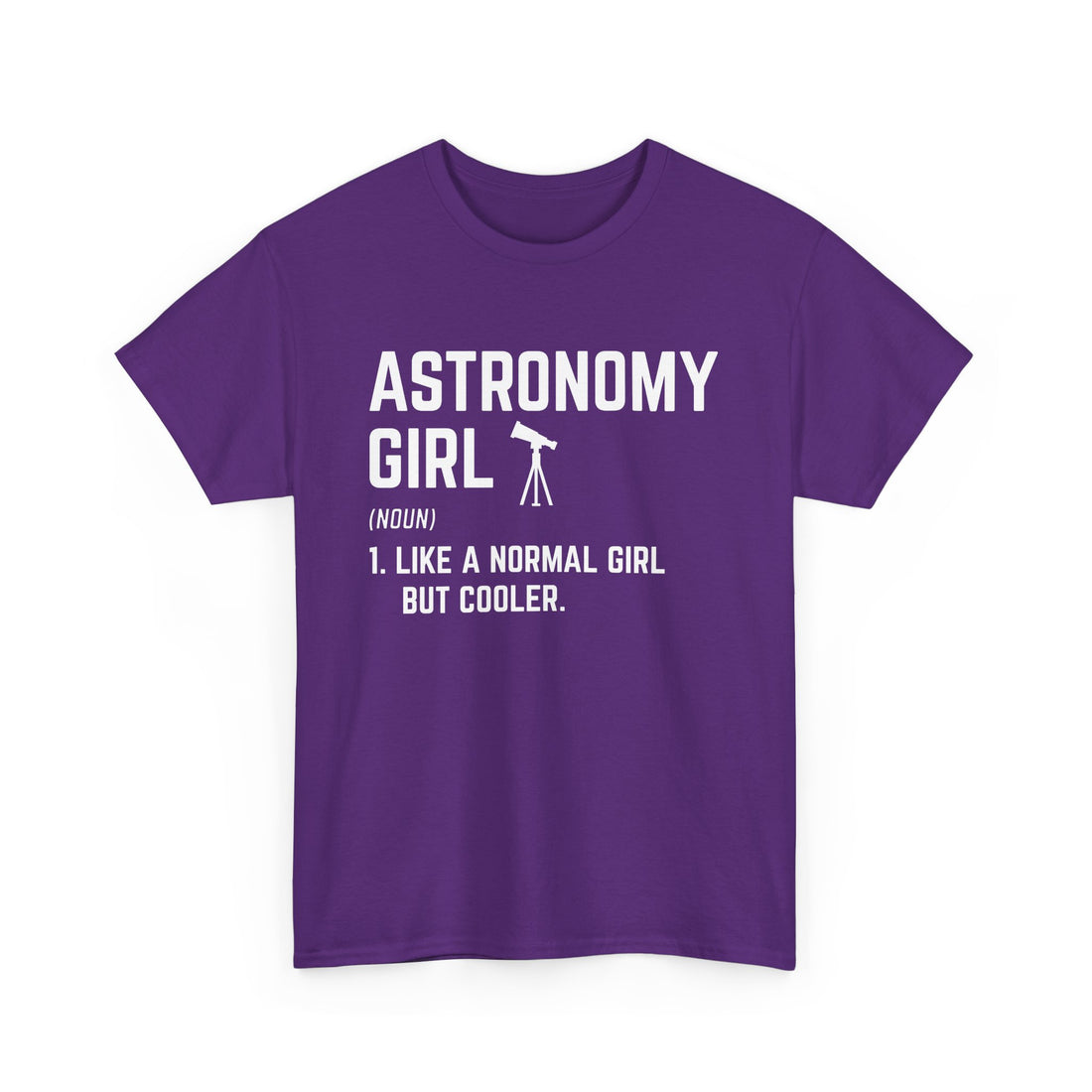 Astronomy Girl  T-Shirt - Graphic T-Shirt from Tee Utopia